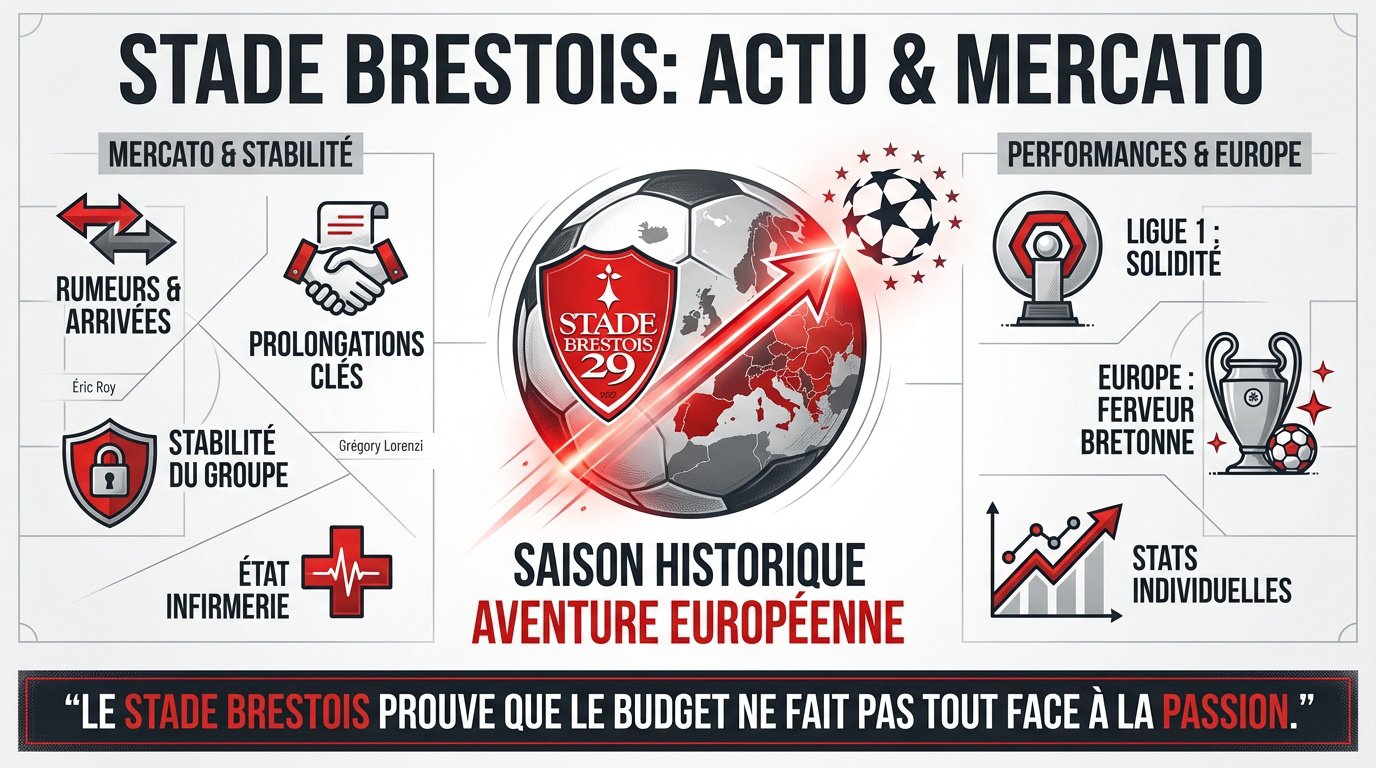 Actualité mercato Stade Brestois