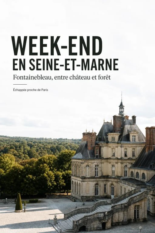 Organiser un week-end nature et patrimoine en Seine-et-Marne : château de Fontainebleau et forêt de Fontainebleau
